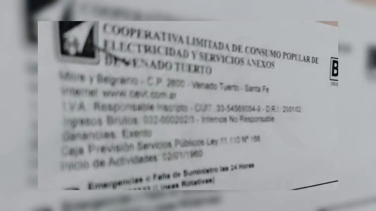 La factura de la CETV volvió a ser tema en el Concejo venadense. Archivo.