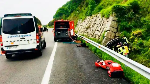 Murió un argentino tras sufrir accidente en auto que había alquilado en España