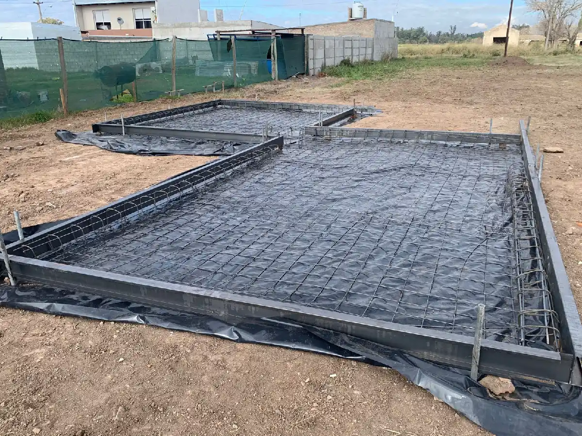 Comenzó la cimentación  de 30 viviendas “semilla” en San Francisco 