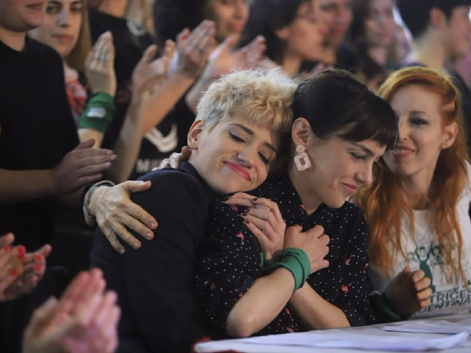 Actrices Argentinas acompañó una nueva denuncia de acoso