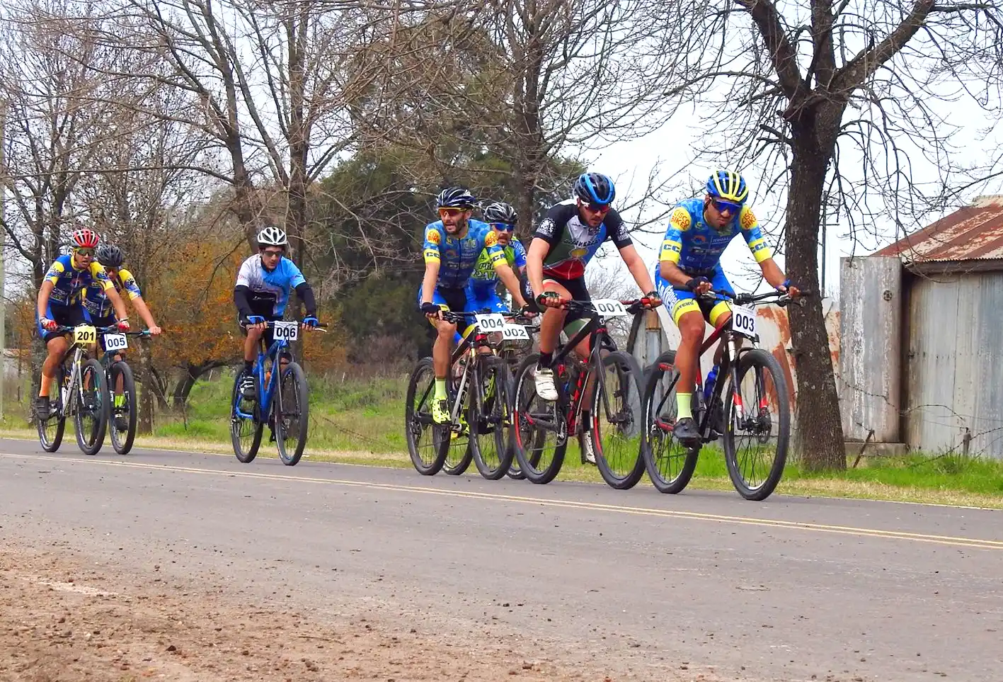 Francisco Viollaz ganó la tercera edición del Rural Bike de Parera