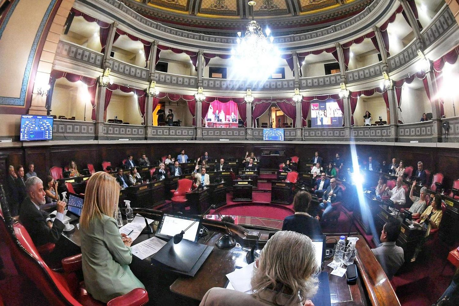 El Senado bonaerense definió sus autoridades durante la sesión preparatoria