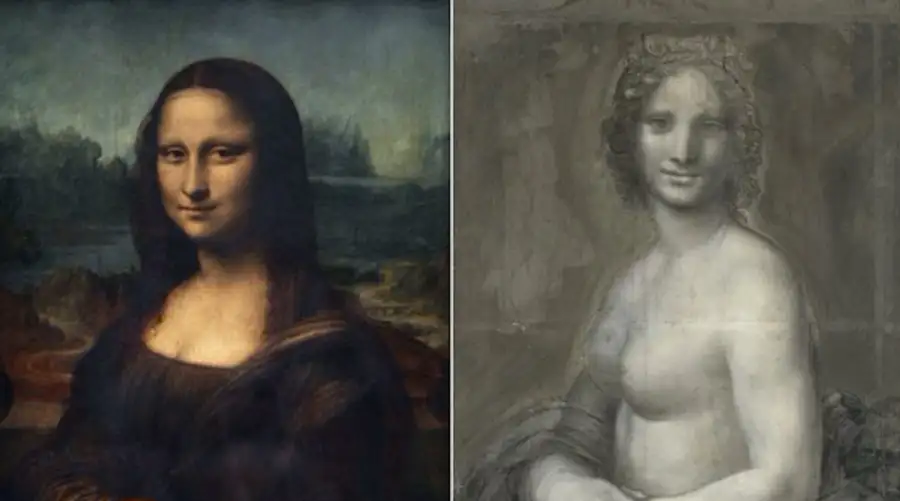 ¿Leonardo da Vinci dibujó a La Gioconda desnuda?