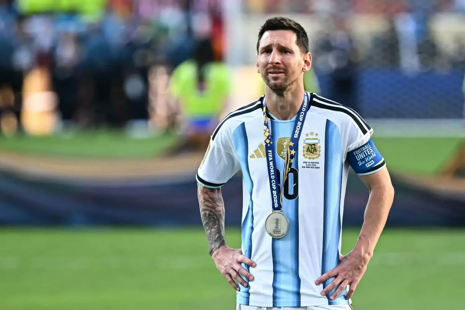 Messi llorando - 2