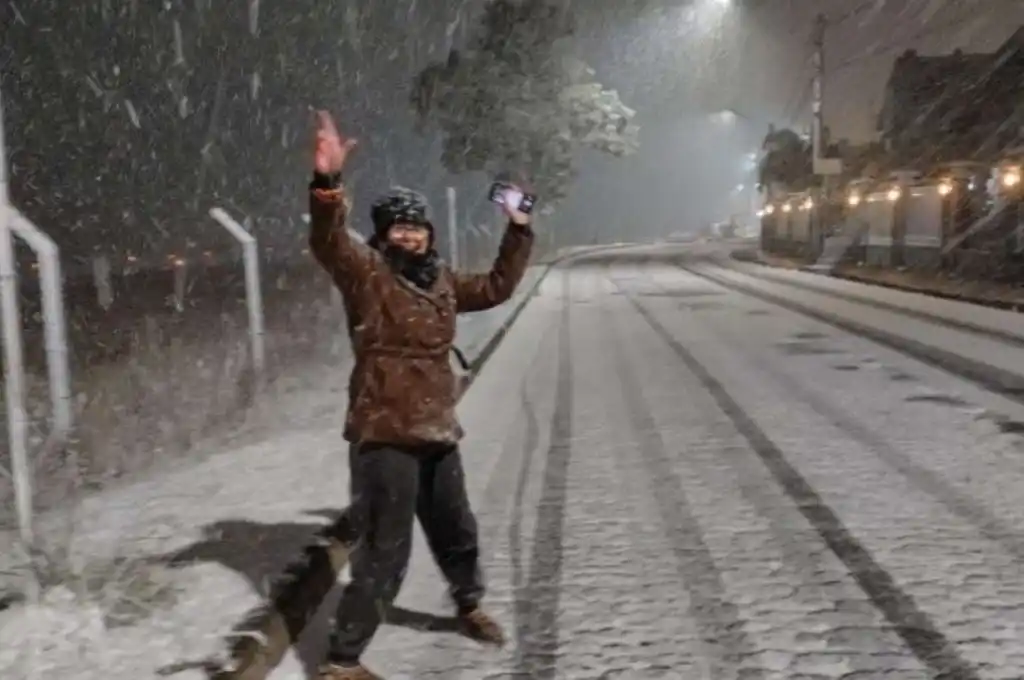 Inédito: nevó en Brasil y las temperaturas podrían ser las más bajas en 65 años