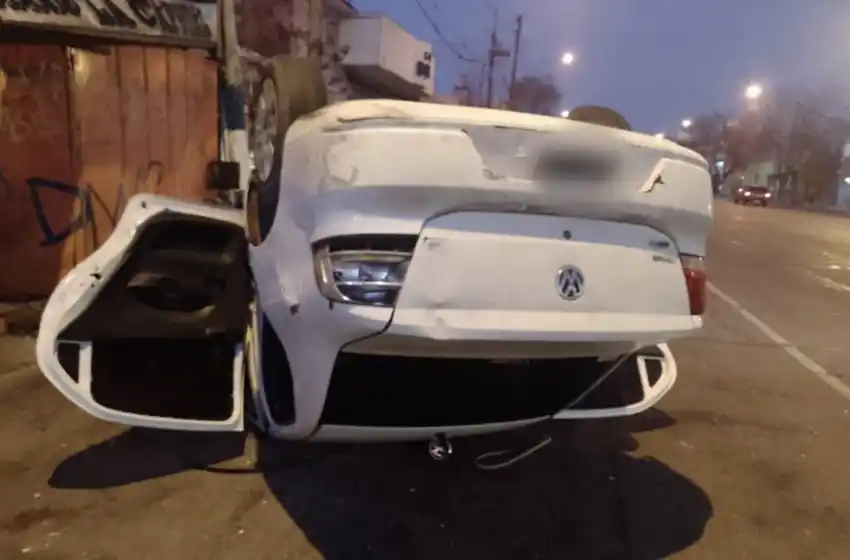 Violento choque en Jara y Colón: ambos conductores estaban alcoholizados