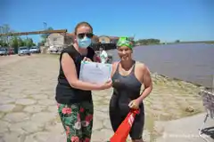 Catalina Giaccaglia realizó la travesía P. de Alonso-P. Ruiz