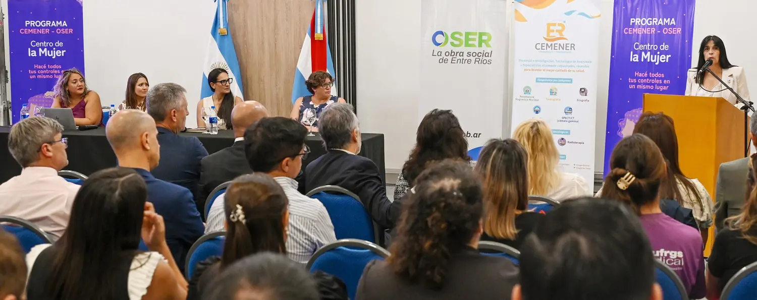 OSER presentó un programa para facilitar controles ginecológicos preventivos a afiliadas