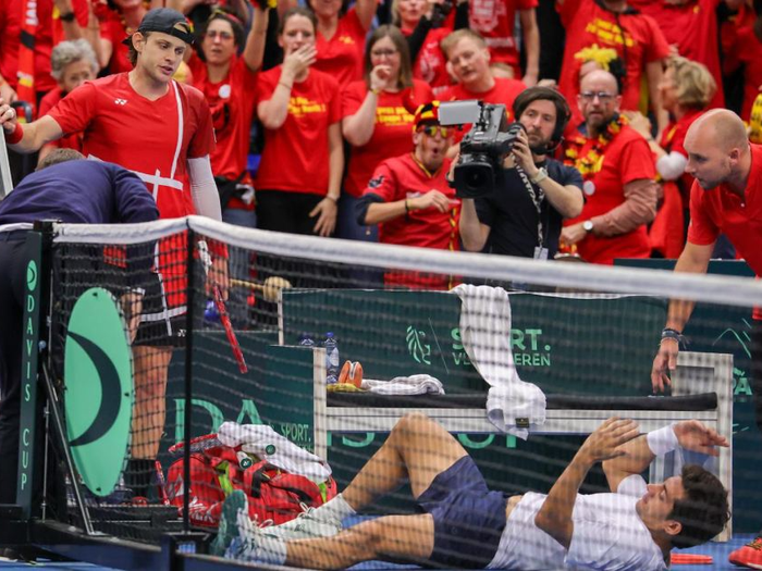 La serie Bélgica-Chile se definió con polémica