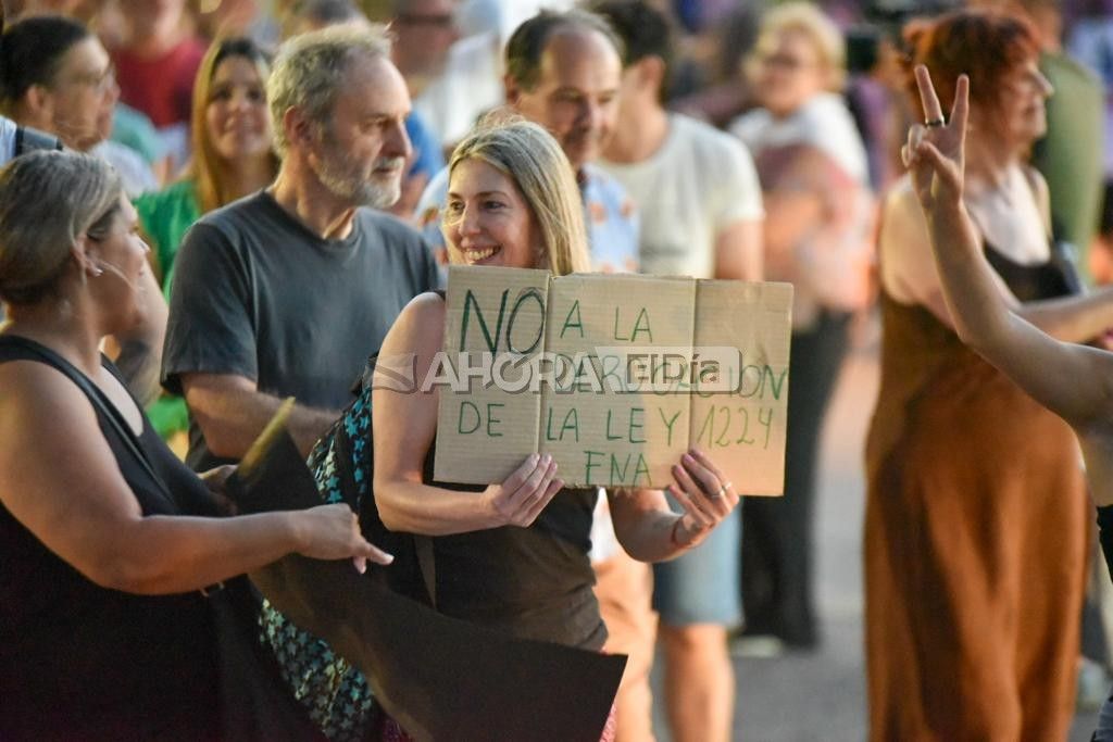 artistas protestan contra el dnu y ley omnibus de milei - 1