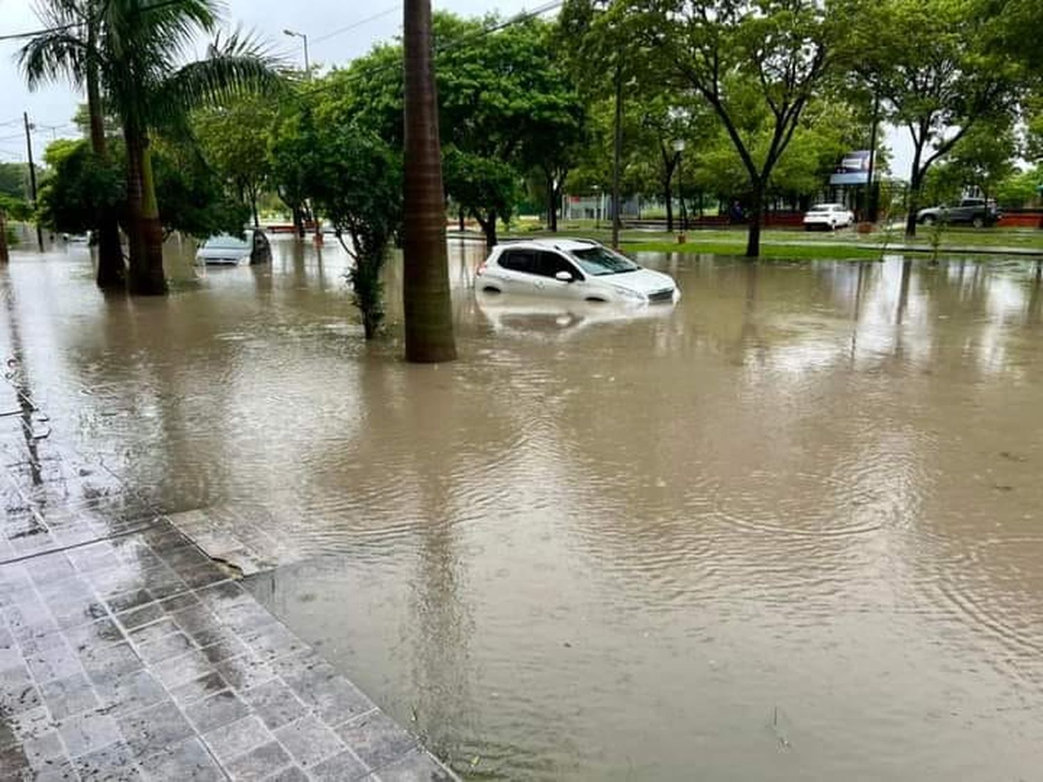 Señalaron que el último frente de tormenta afectó a la zona este de la provincia