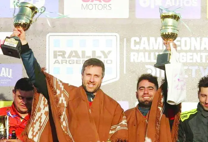 Ballay ganó su categoría  en el Rally del Poncho