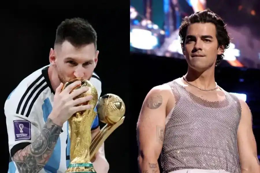 Viral: Joe Jonas usó un filtro de Lionel Messi en TikTok y causó furor