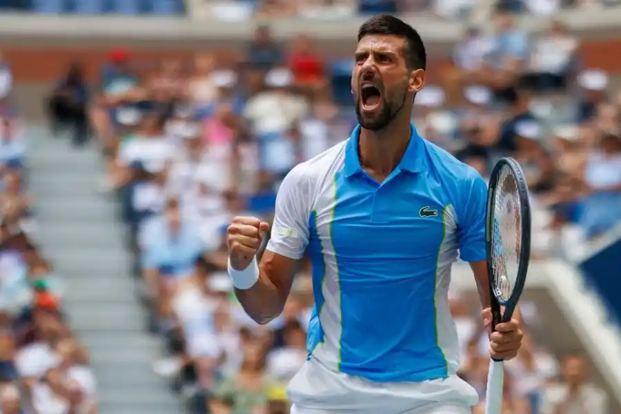 Djokovic venció a Fritz y es el primer semifinalista