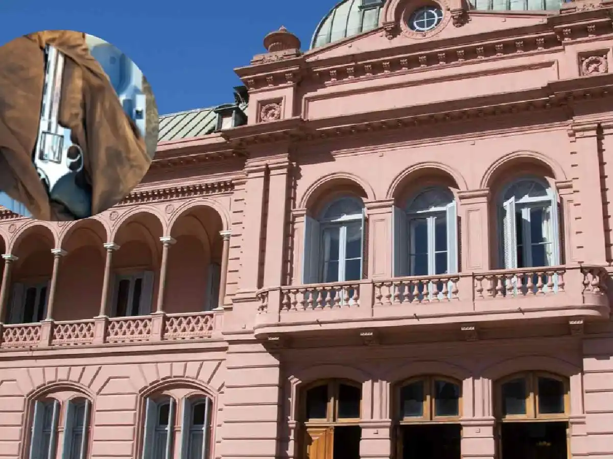 Alarma en Casa Rosada: detienen a un hombre que intentó ingresar armado