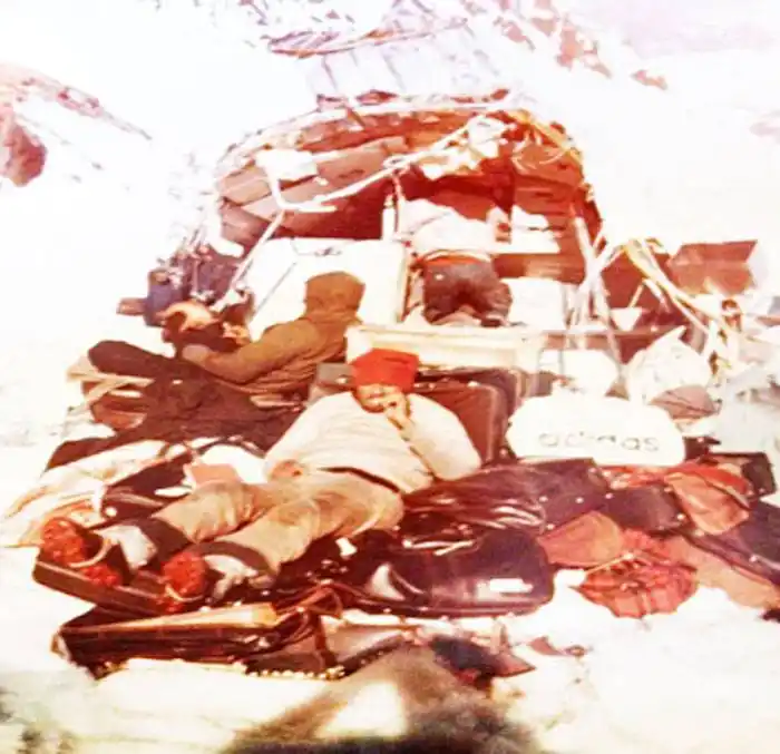 El �Sángel que apareció de la nada⬝ y un mensaje escrito a lápiz que significó la salvación