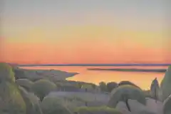 Se inaugura la muestra del pintor Asef Bichilani en Gobernador Mansilla