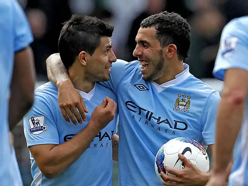 Con un gol de Aguero, el City venció al Norwich