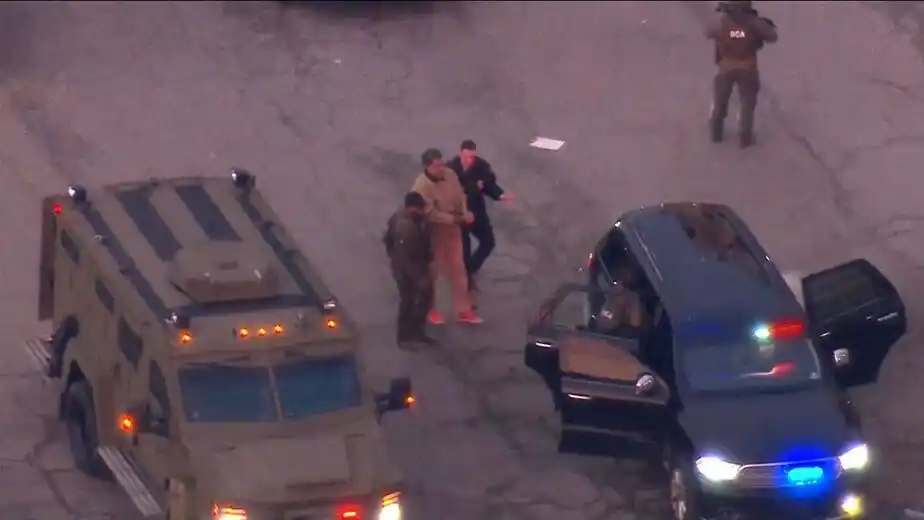 Así trasladaban a Maduro para que declare en Nueva York.