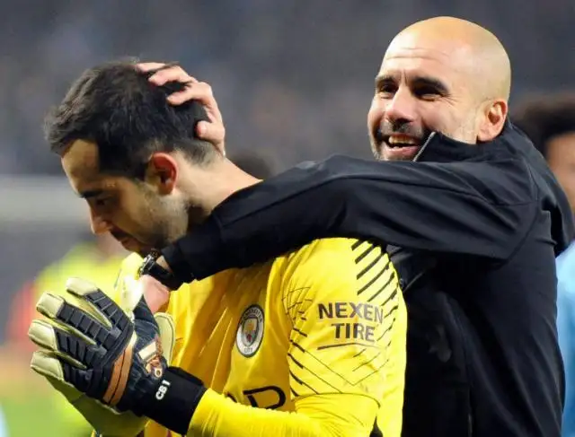 El tenso momento entre Guardiola y Bravo
