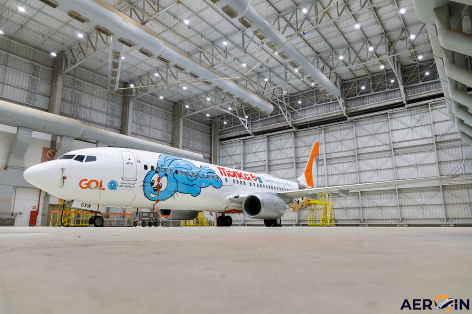 GOL Linhas Aéreas presentó su nuevo livery especial