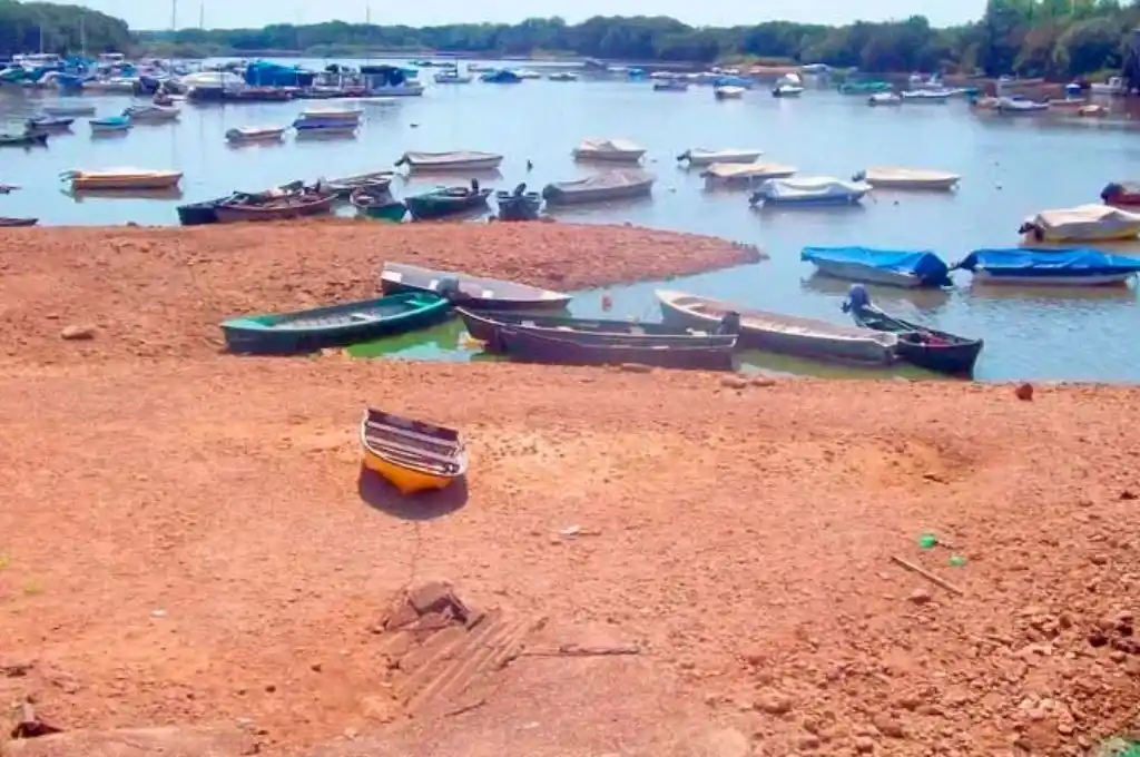 Preocupa la pronunciada bajante del río Uruguay
