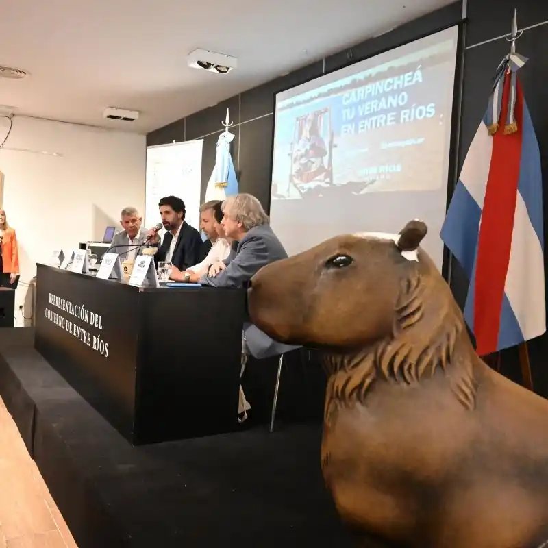 Gualeguaychú y Pueblo Belgrano participaron del lanzamiento de la temporada de verano 2026 de Entre Ríos