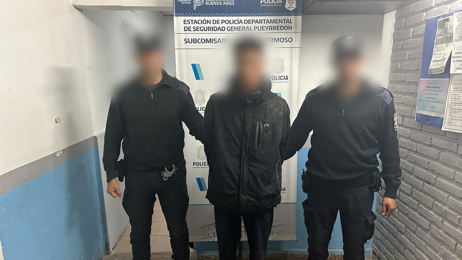 Intentó robar una cortadora de pasto en Parque Palermo y fue detenido tras esconderse cerca del lugar