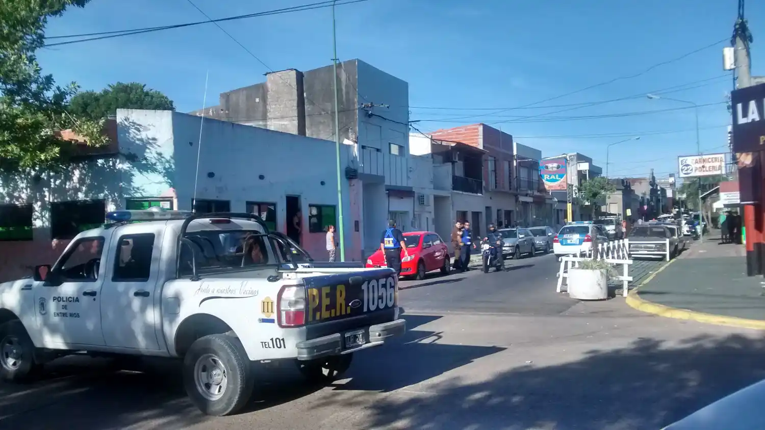 Desorden y ebriedad: operativo en 25 de Mayo y Alem 