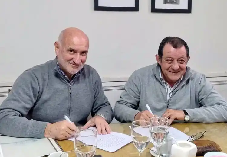 Firma. Marcelo Aba y Julio Marini