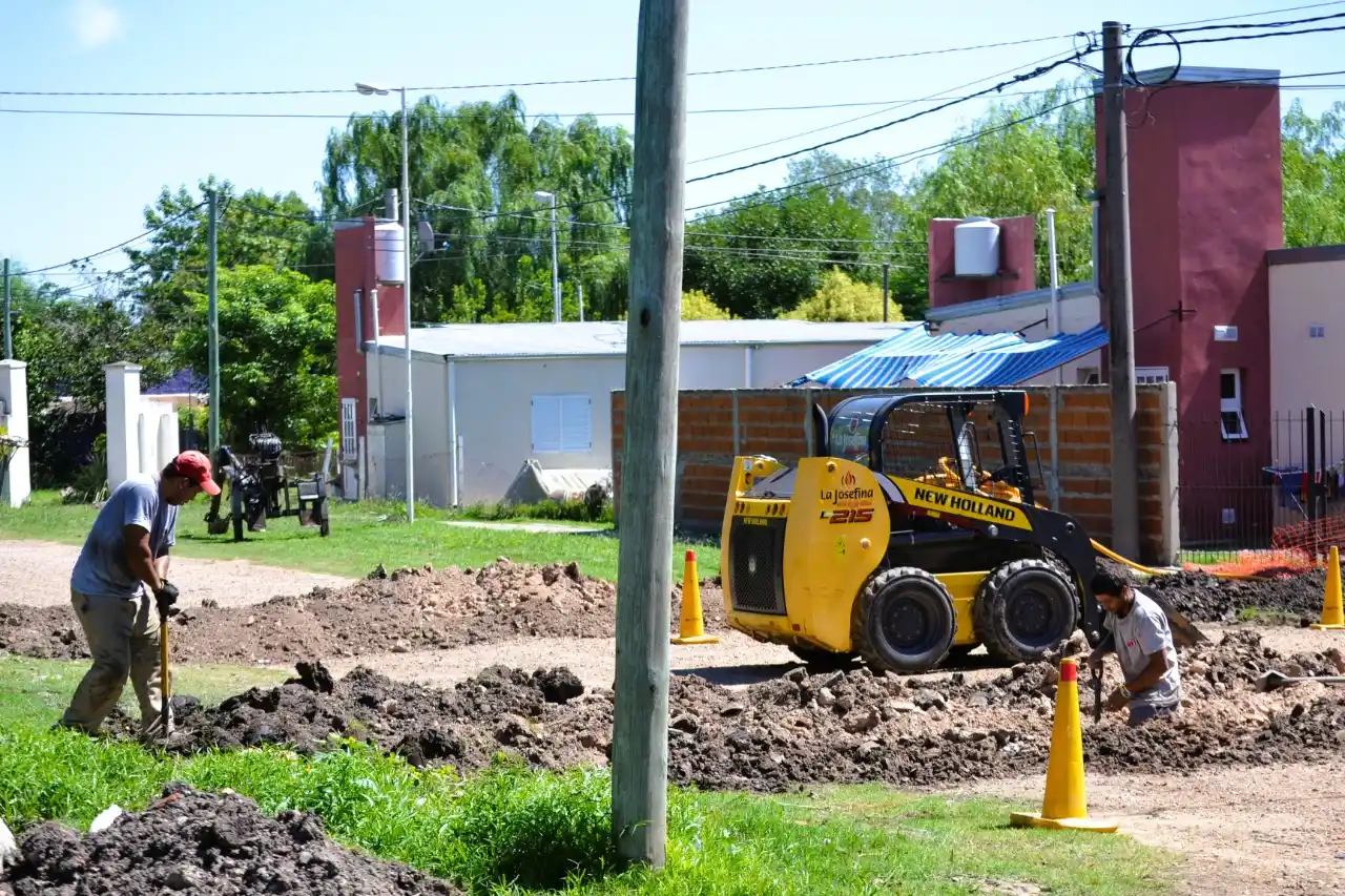 Está en marcha la obra de ampliación de la Red de Gas Natural