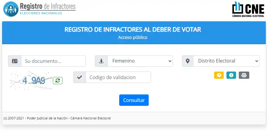 ¿De cuánto es la multa por no concurrir a votar y cómo se abona?