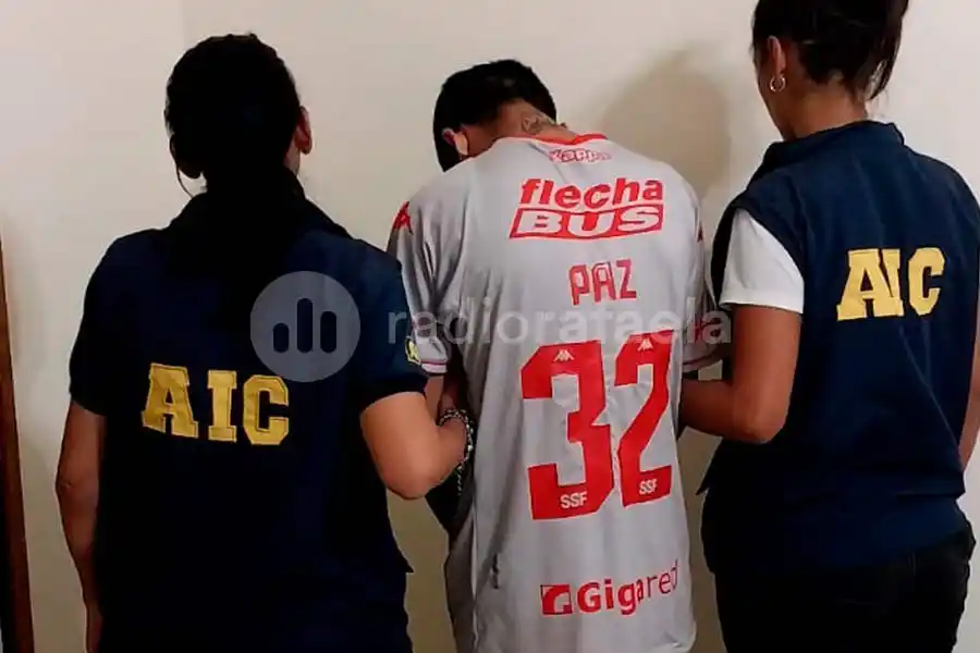 Detuvieron con cocaína y marihuana al “Papu” por amenazar de muerte a dos mujeres con un arma de fuego