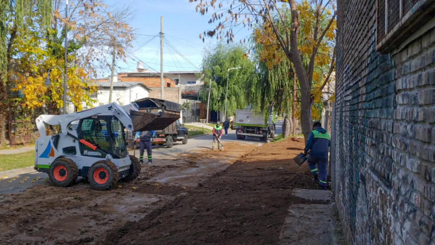 San Fernando: Nuevo operativo integral de limpieza y ordenamiento en el barrio Alsina
