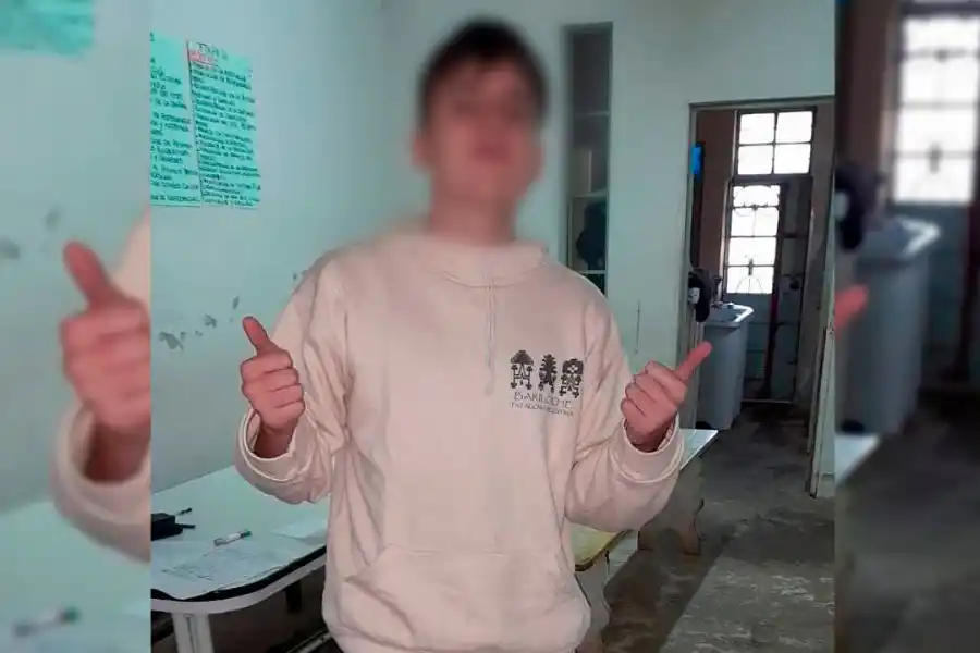 Apareció Tiziano, el chico que había escapado el Hogar Nazareth