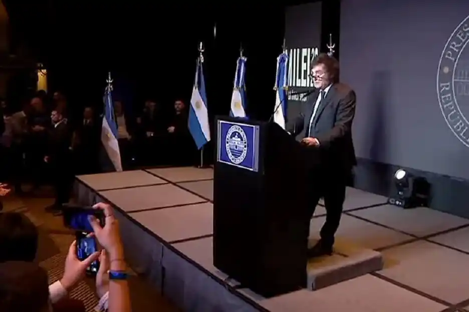 Milei aseguró que "no hay lugar para el gradualismo" y reclamó "responsabilidad" al Gobierno