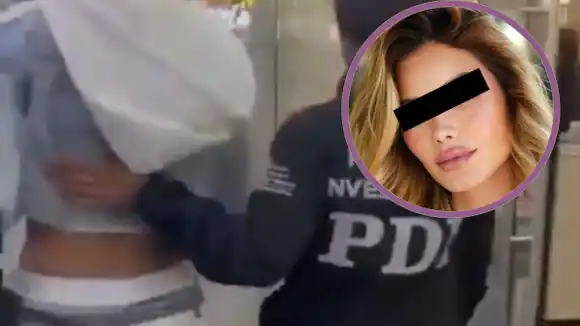 MODELO VENEZOLANA ALESKA GÉNESIS queda en libertad: pasó pocas horas y no quedó vinculada con el robo (VIDEO)