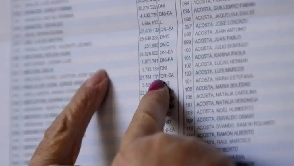 Dónde voto en las Elecciones Argentina 2025: consultá el padrón definitivo