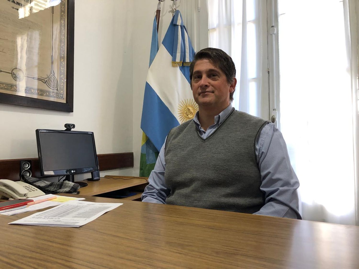 El consejero escolar Lucas Vázquez brindó detalles de los avances con respecto a las licitaciones del transporte escolar rural.