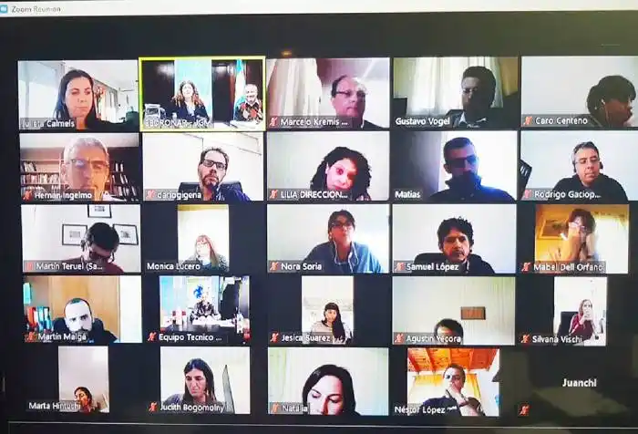 Intercambio virtual de las provincias sobre las medidas durante la pandemia