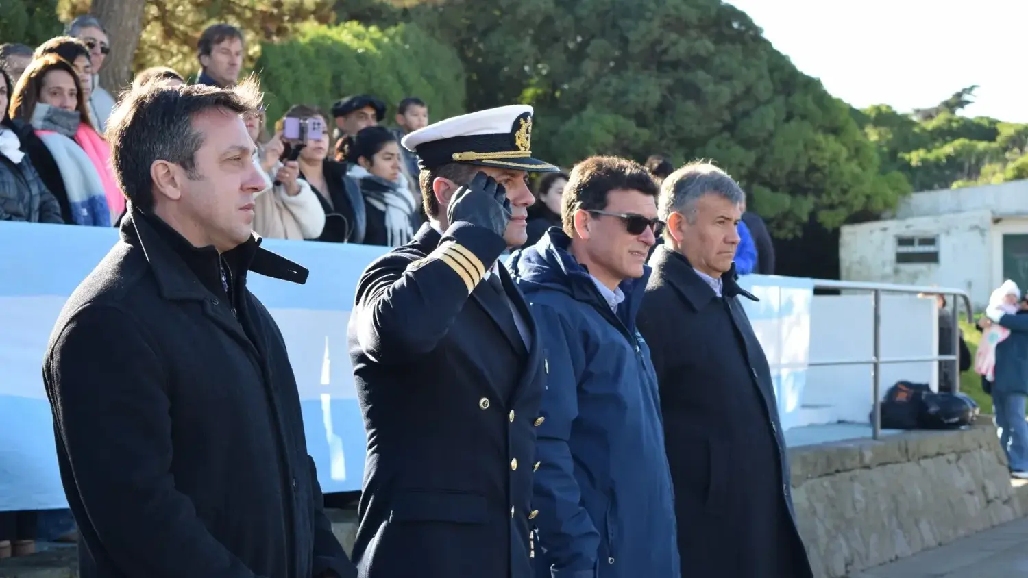 El Coordinador de Seguridad, Gustavo Florentín, asistió en representación del municipio