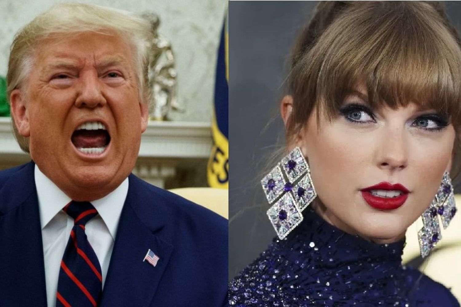 Estalló Donald Trump: “¡ODIO A TAYLOR SWIFT!”