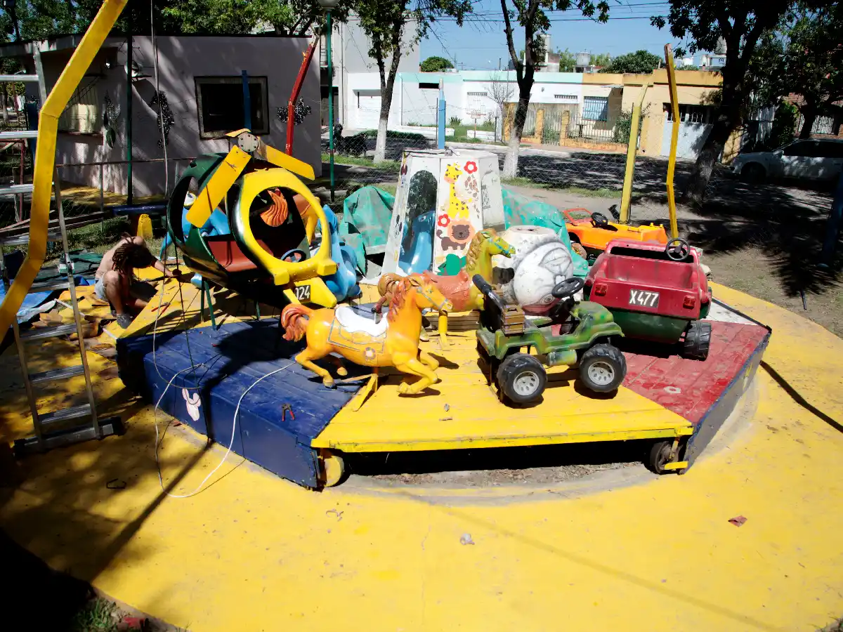 La calesita de barrio 9 de Septiembre quiere volver a girar a fines de marzo