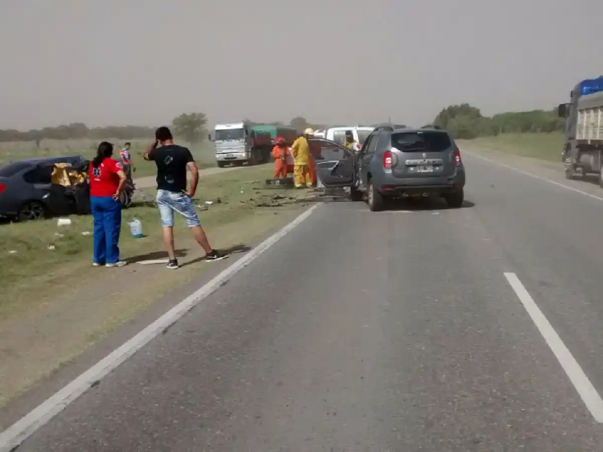 Una mujer murió en choque en la ruta 19, pasando Montecristo 