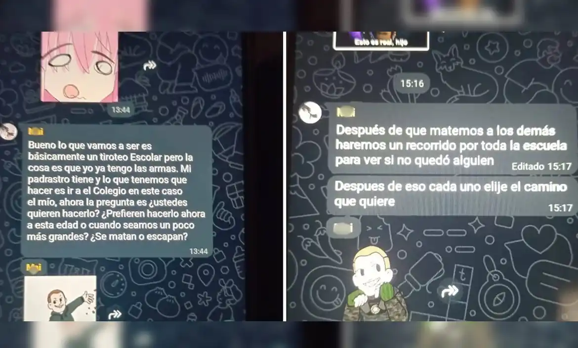 Escobar: denuncian que alumnos planeaban un ataque a balazos en el colegio