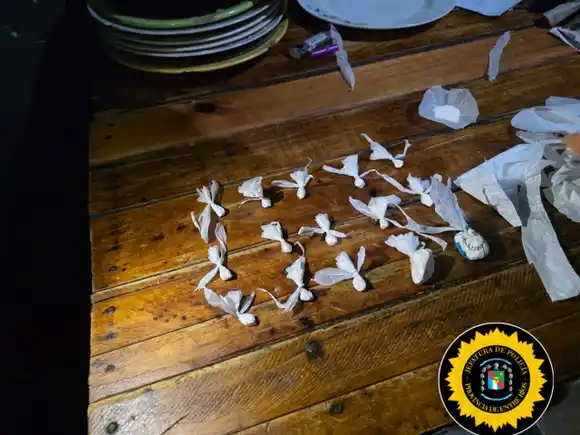 Secuestran cocaína, recuperan elementos robados y detienen a tres personas