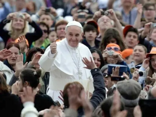 La imagen elegida por el gobernador Kicillof para despedir al papa Francisco. - X -