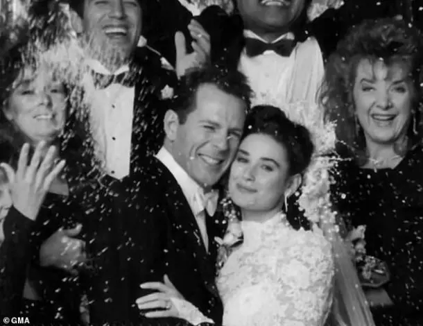 La historia de amor de Demi Moore y Bruce Willis