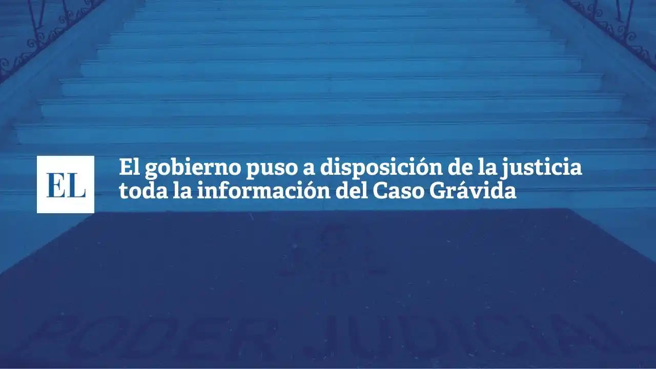 El gobierno puso a disposición de la justicia toda la información del caso Grávida