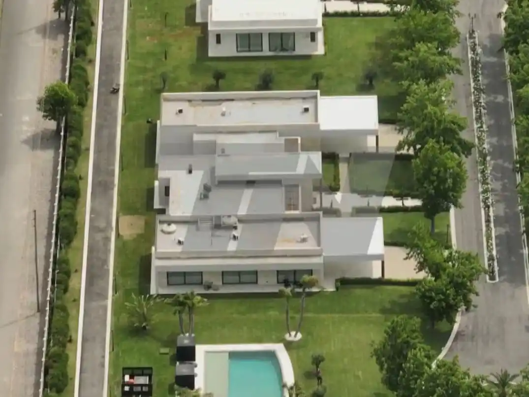 La ruta de la mansión de Pilar: Toviggino se la compró a Tevez en 2023 a través de un testaferro. (Foto: captura TN)